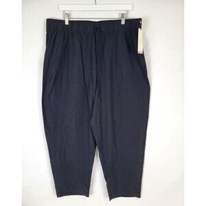NWT Calia Journey Collection Pants Ankle Length Womens XXL Black New